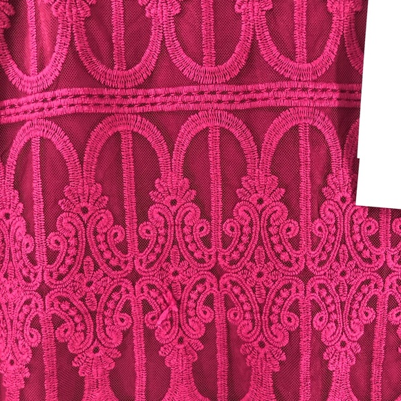 Finders Keepers Pink Lace Awake Cherry Skirt XS - Picture 2 of 8